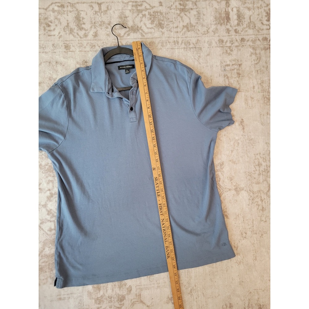 Banana Republic 100% Cotton Polo Shirt – Men's XL - Picture 9 of 10